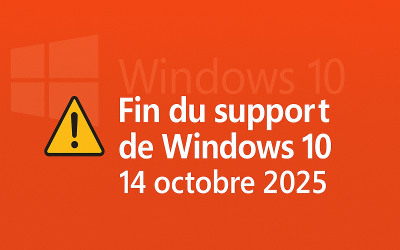 🚨 Fin de support de Windows 10 🚨