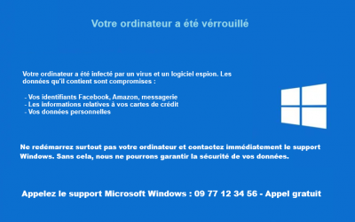 L’arnaque au faux support technique