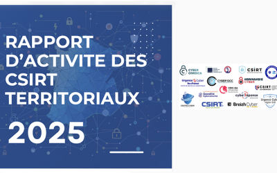 Rapport d&rsquo;activité des CSIRT Territoriaux 2025